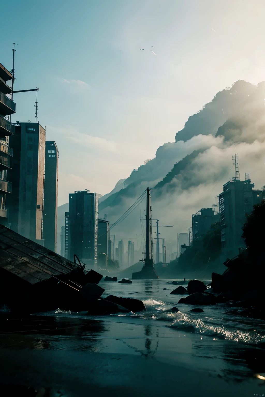 a background with technical style