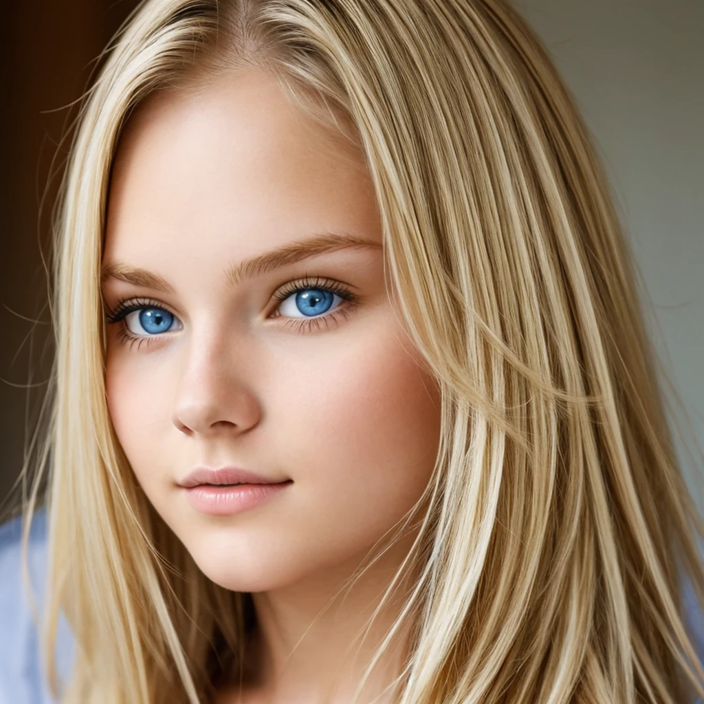 Une jeune fille de 20 ans blonde