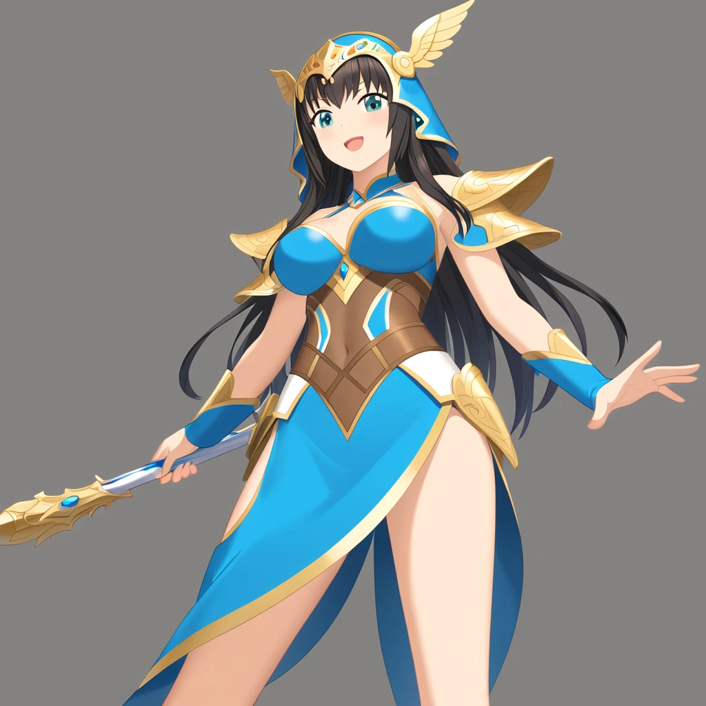 world Tree、ethnic group、Cute girl、Long hair、Fairy ears、Big breasts、Thin waist、wearing a leaf-style skirt、Bow and arrow in hand