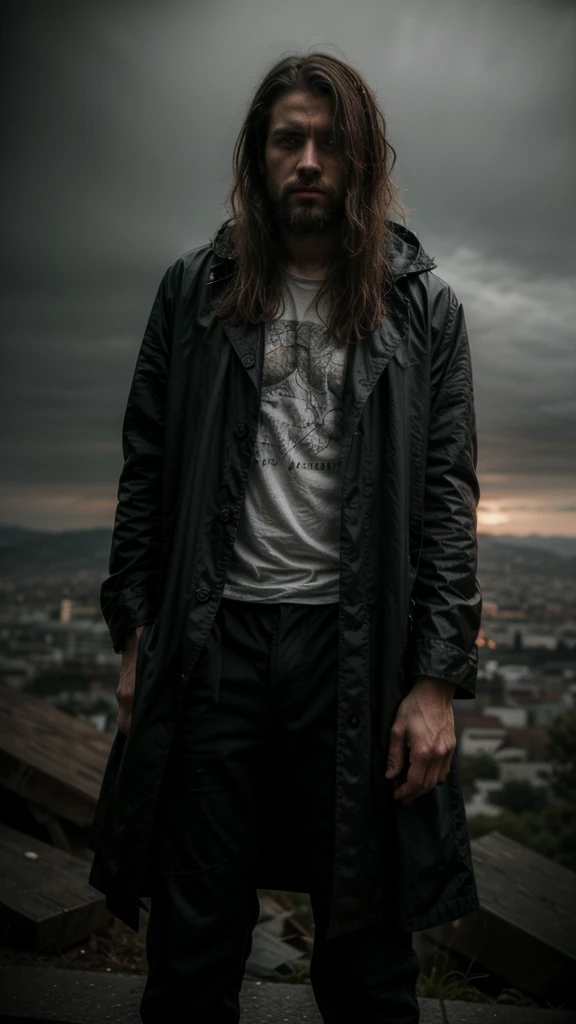 A monstrous guy, bearded, disheveled hair, dressed in rags, looking at the world with non-nefarious eyes, is someone who wants revenge and revenge. The surrounding area, which is the background of the scene, is gloomy, rainy, illuminated by a mysterious light, cold and gloomy.
ikona Zweryfikowane przez społeczność