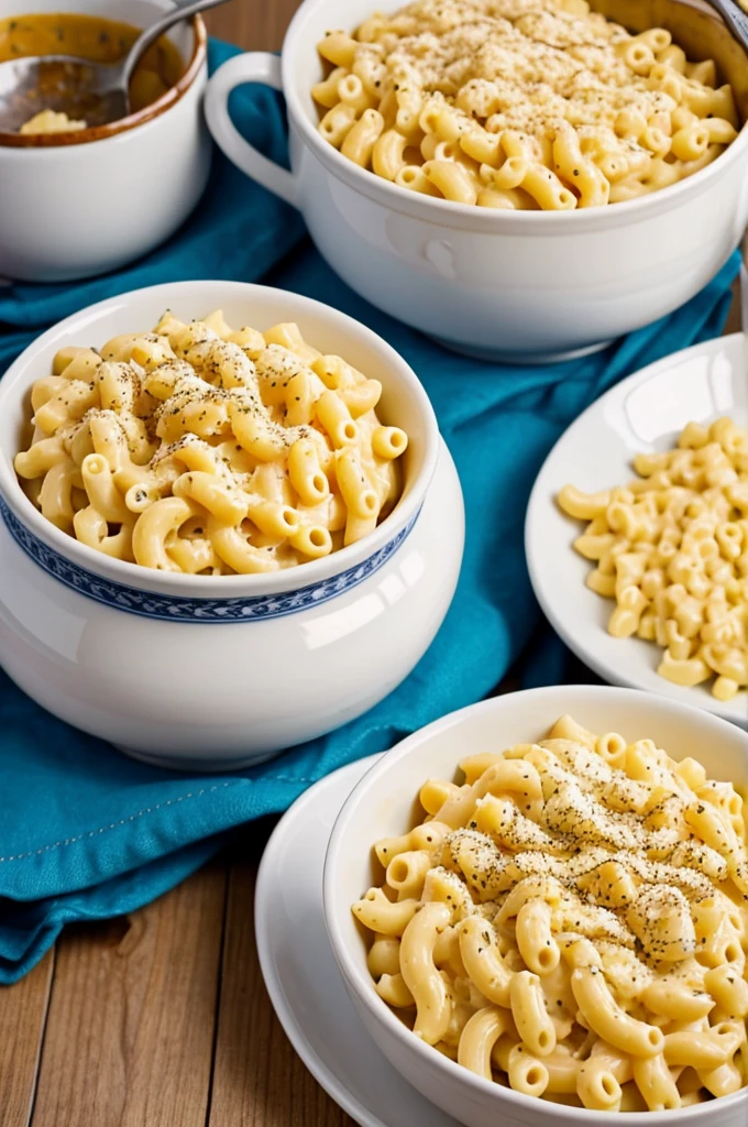 Bowl of mac and cheese