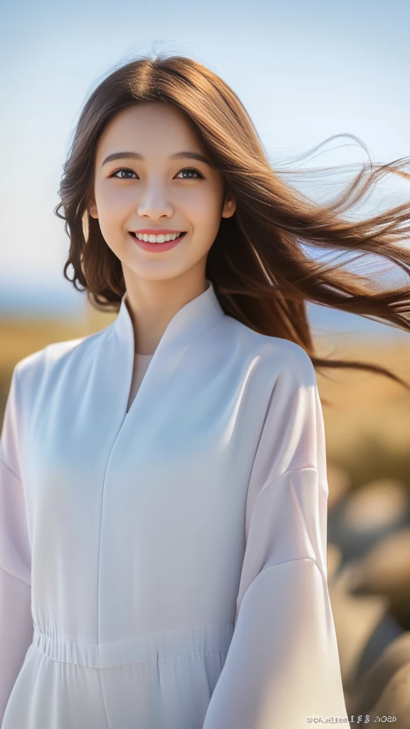 (32K:1.5), 1 girl,light smile,whole body,simple background,
master piece,4k,8k,(master piece,ultra high resolution:1.5),(master piece,photo-realistic:1.5),master piece,fine eyes,master piece,detailed face, perfectly balanced face, looking at camera, hair waving in the wind