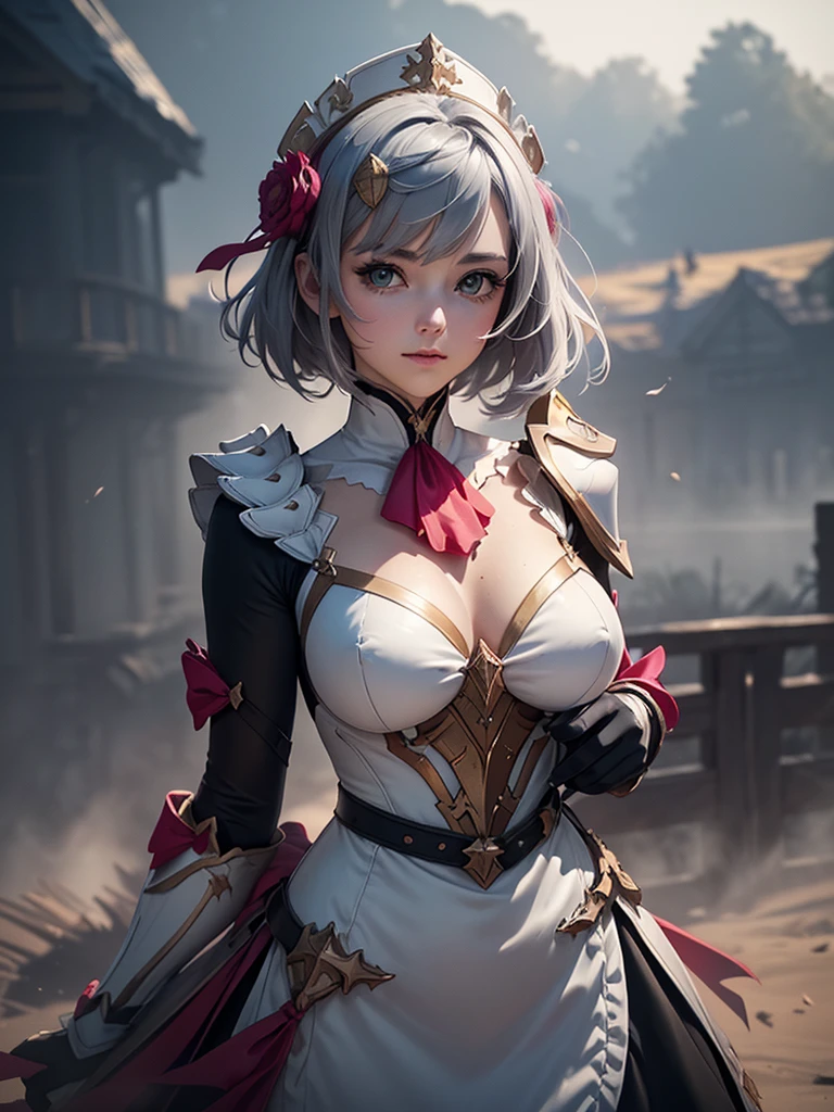 [Noelledef]:1.5,((Masterpiece,of the highest quality,Detailed images,Beautiful images))1.4(noel images、by bob、mondstadt、The wind blowandoble, Overall bright lighting、backlight、A fantastic atmosphere、thick fog)1.1(Beautiful body lines、beautiful neckline) colors RGB 


