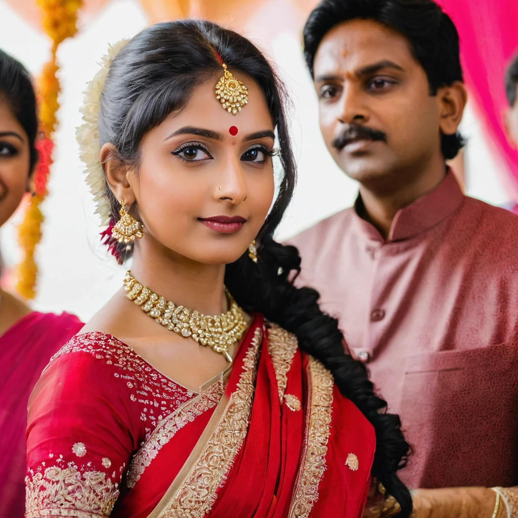 A girl getting married --auto