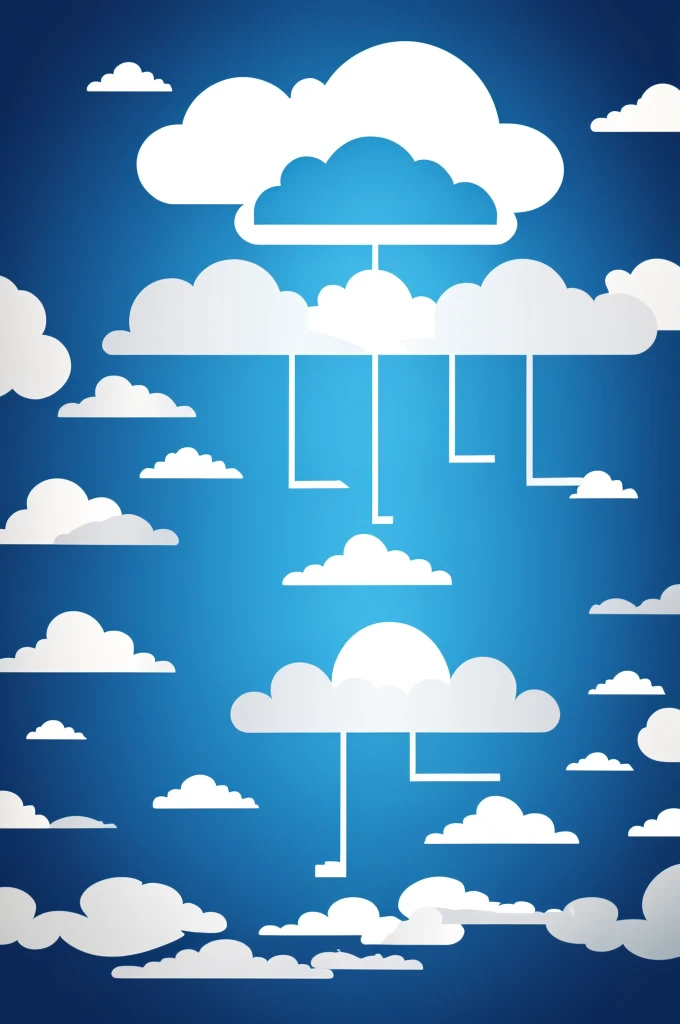 Graphic representing cloud computing 