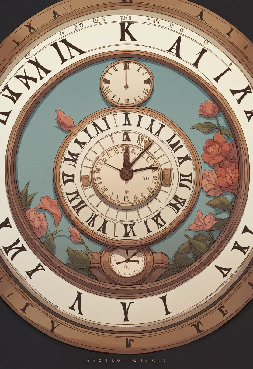 hour glass, clock, ART for album cover