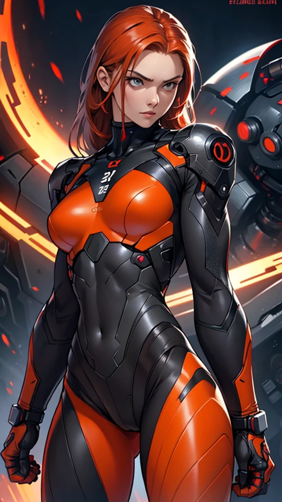 (((urban techwear))), ((( red suit ))), (((Bandaged body))), ((high collar)), (((corpo fitness))), (((best qualityer: 1.4))), (Unbeatable masterpiece), (hiper HD),(CG 8k hyper-realistic), (((brave face))), (((breasts small))), (((hyper feminine))), sexly girl, sucubus,((long curly hair)), ((( sculptural body ))), (((1 girl))), 15 year old cyber girl with perfect body,,Beautiful and well-groomed face,muscular body:1.2,solid color detailed jacket, (Head to thigh photos), complex outfit with graphic flames, (((standing alone))), violent brat, (((14歳))), sexly, pose de atitude, Create a cool character for a gacha game based on the game Zenless Zone Zero, female character in devil clothes in warm colors, S-level fire elemental character, devil horns and tail, gorgeous face, nymph body, lolly, haughty, devilish smile, wielding a serrated sword, pose de atitude, aggressive movements, Shark teeth, fully body