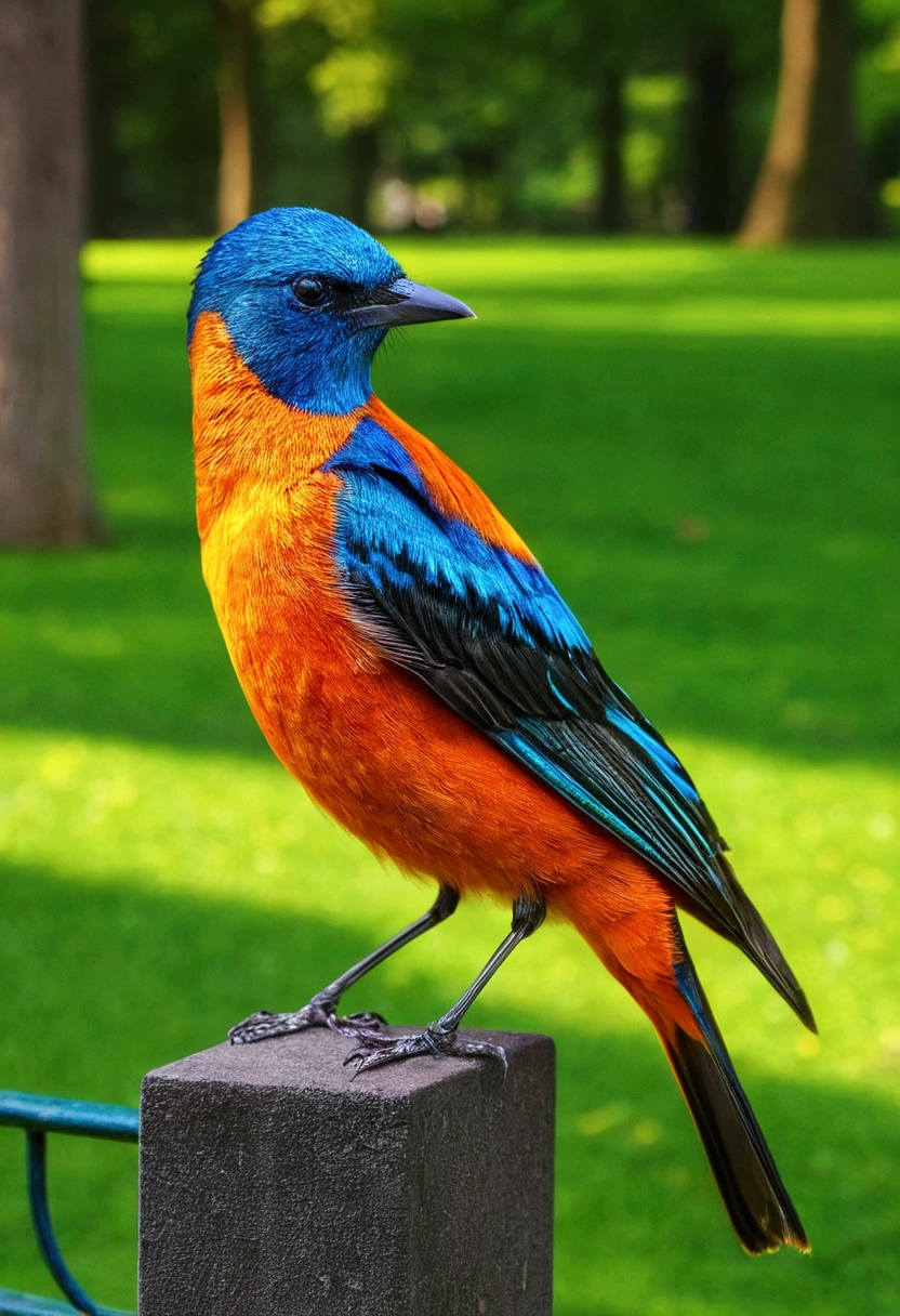 Bird in park