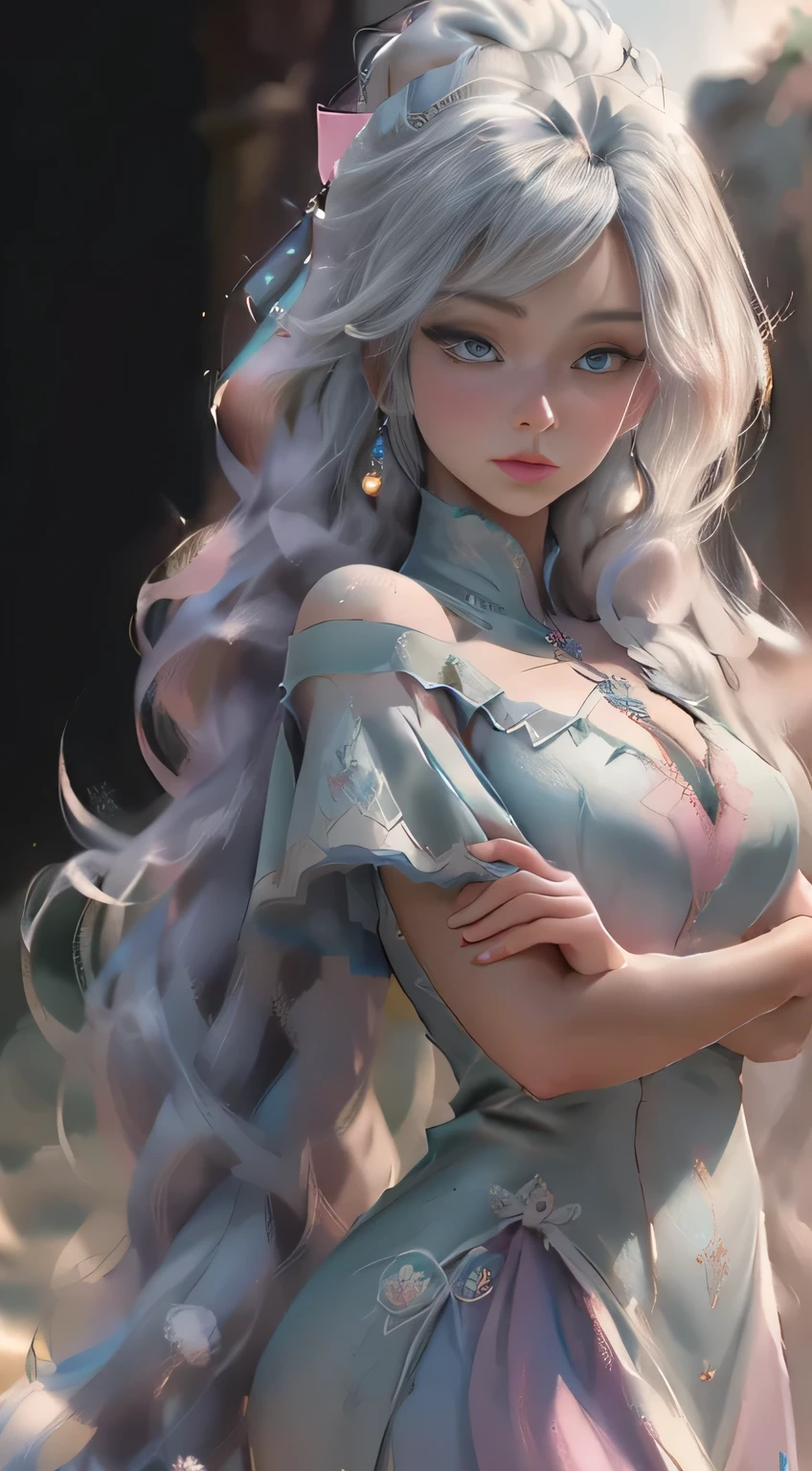 (elsa frozen-rose quartz SU mezclando modelos .) (ultra FUSIÓN) Highly detailed CG unity 8k wallpaper, style shot, complex, high detail, dramatic, highest quality movie still image, very detailed, masterpiece, best quality, character design, Elsa, Elsa from Frozen,Diamante Rosado fusión (( Dark style)), realistic ultra-detailed rendering style, natural light, sharp character design, (hard focus, 8k), (((natural skin texture))), 8k textures, soft cinematic lighting, adobe lightroom, dark room, hdr, Sophisticated, Elegant, Rich Detail, Sharp Focuilm Look) )), Soothing Tones, Detail Frenzy, Intricate Detail, Super Detail, Low Contrast, Soft Film Lighting, Dull Colors, Exposure Blending, HDR, Fade, 35mm, f/1.4, ISO, f16, 25 sec.