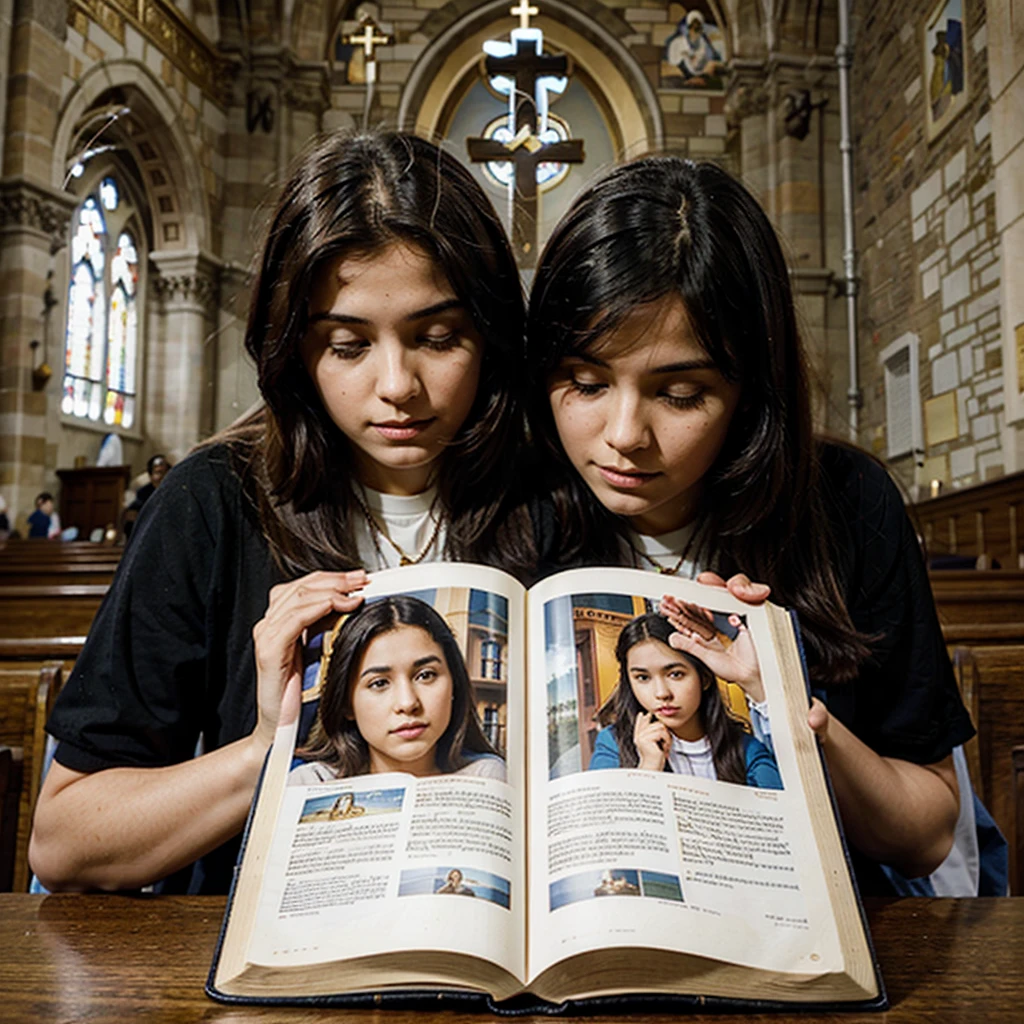 Create an image of the CATECHISM book of the Catholic church 
