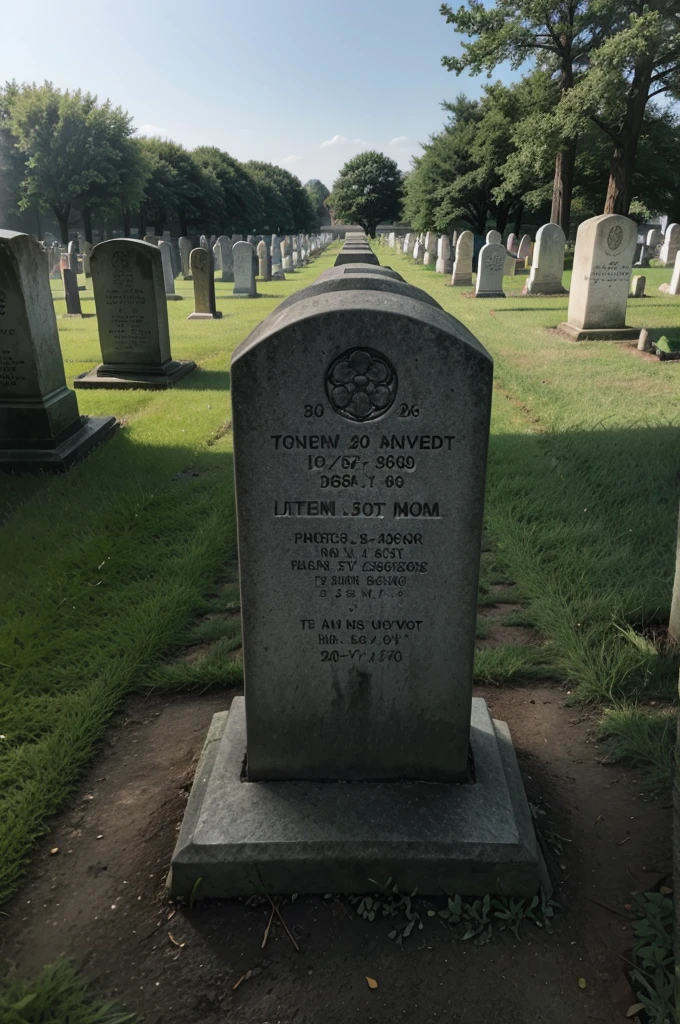 Grave cemetery 