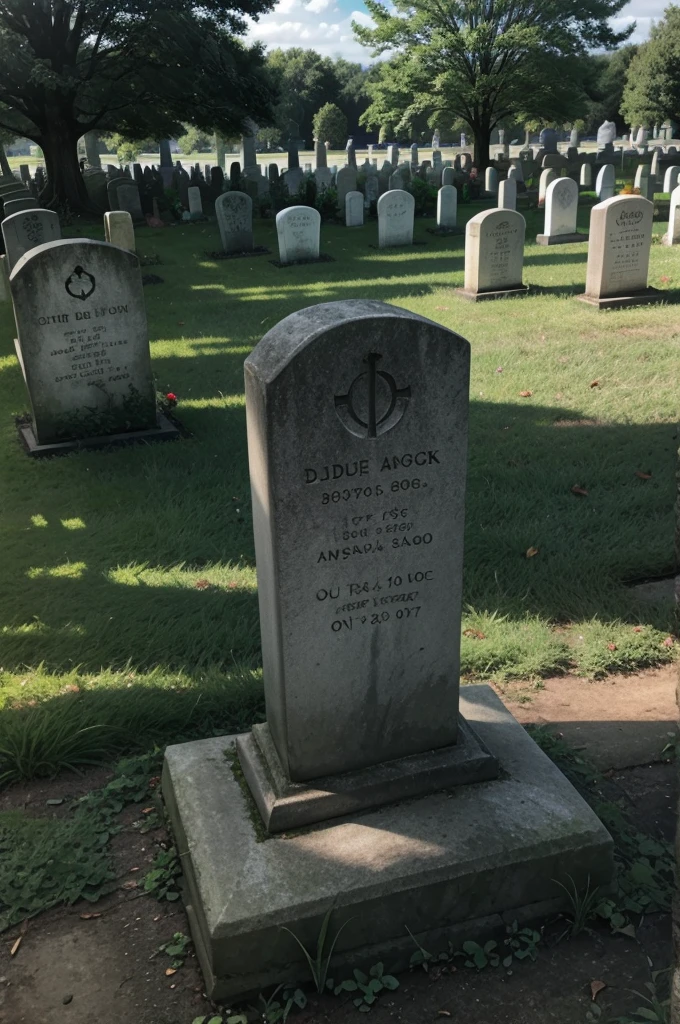 Grave cemetery