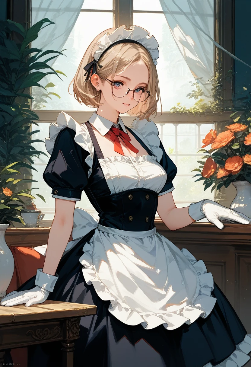 highest quallity, highest quallity, high quality illustrations, work of art, ultra-high resolution, detailed back ground, Maid&#39;s cafe, absurdrez, Perfect Anatomia, Performace, good lighting, Shadows in films(kimono, Furry Personification), rubber suit, rubber suit, latex, neon, neonライト, neonカラー, rubber maid outfit, cinta, nsfw rubber mask