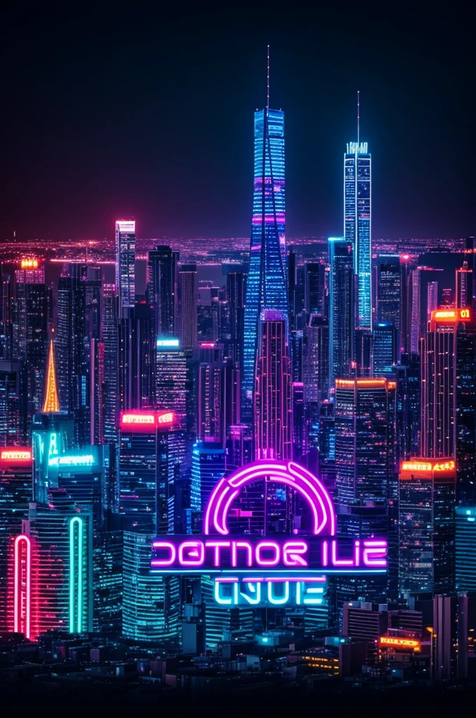 A wide shot of a city skyline at dusk transitioning into a vibrant, neon-lit club. The Sha_Pets logo appears on the screen in a glittery, animated style, with bright colors and sparkling effects.