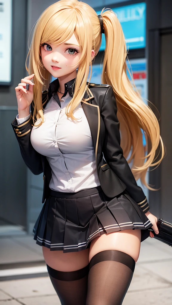 School girl black canary