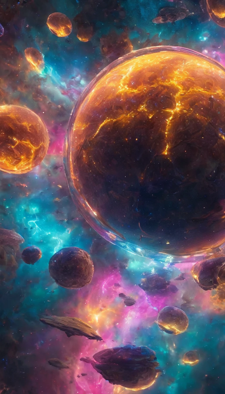 galaxy star nebula inside glass a ball in hand of alien  Alyssa Monks, Beautiful, Glowing Neon, Colorful, Bioluminescent, Hyperdetailed, Detailed, Entangled, Entangled, Whimsical, Fantasy Art, Colorful, Complex, Behance Hd artstation, sharp focus, studio photo, intricate details, highly detailed, by greg rutkowski, outer space, vanishing point, super highway, high speed, digital render, digital painting, beeple, noah bradley, cyril roland, ross tran, trending on artstation