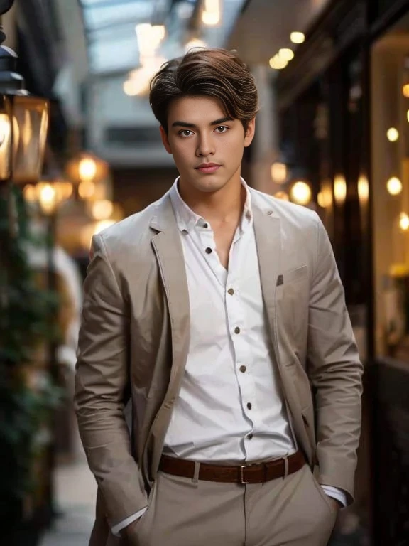 Araaf man wears a Southeast Asian man with a round face.,Posing for pictures, Portrait, male actor, handsome man，short black hair asian man, beautiful haraam man,stereoscopic 8k,45 high quality colored lights,000,000,000 pixels, photo, post-trade photo, animation, Portraitที่สวยงามสมจริง. Posing for pictures,  Headshot profile picture, inspiration inspirationจากนิโคลัส มาร์ซิกาโน, Profile picture, Portrait, Headshot, inspiration, Headshotgraph,
