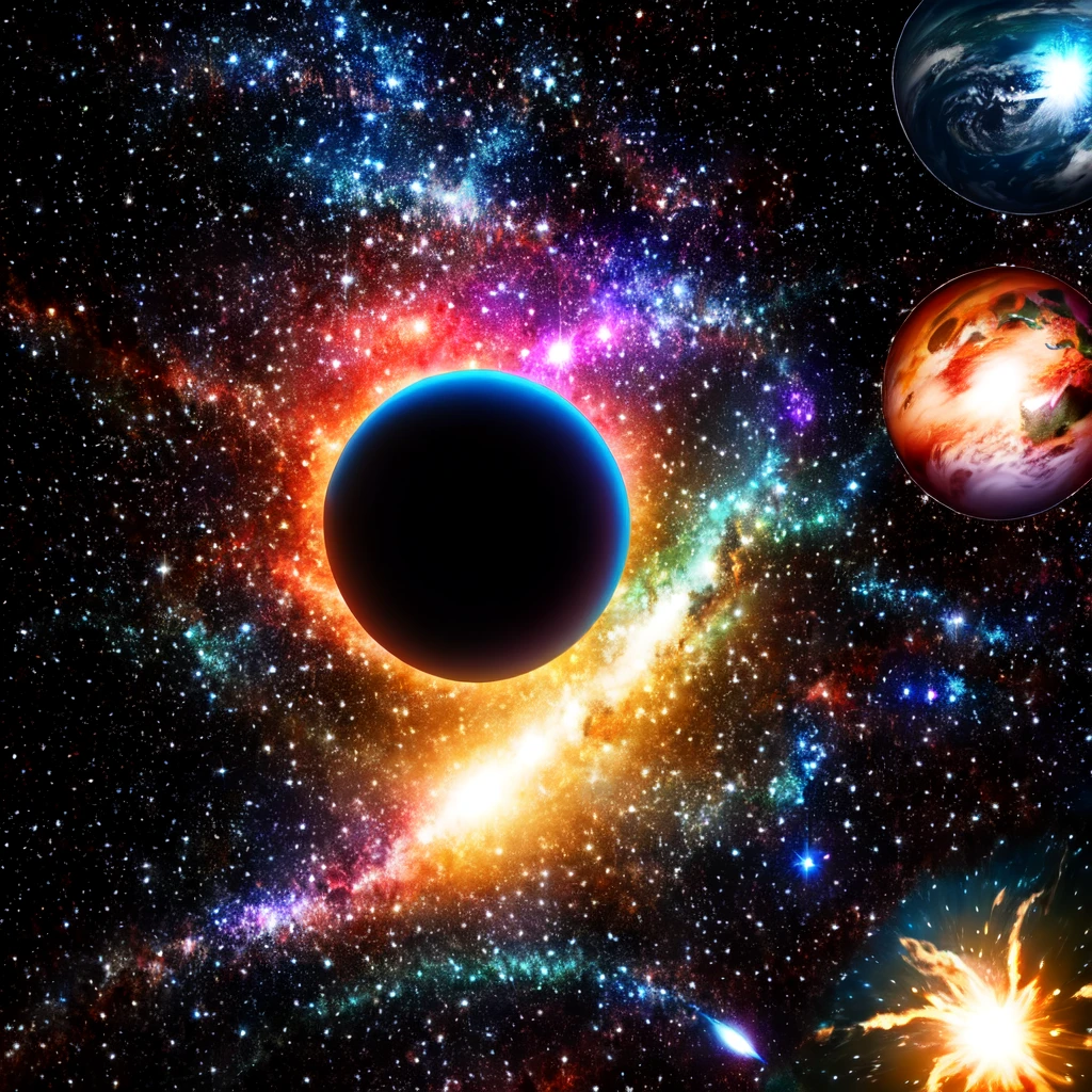 image about the universe, photo that sparks curiosity for a YouTube channel