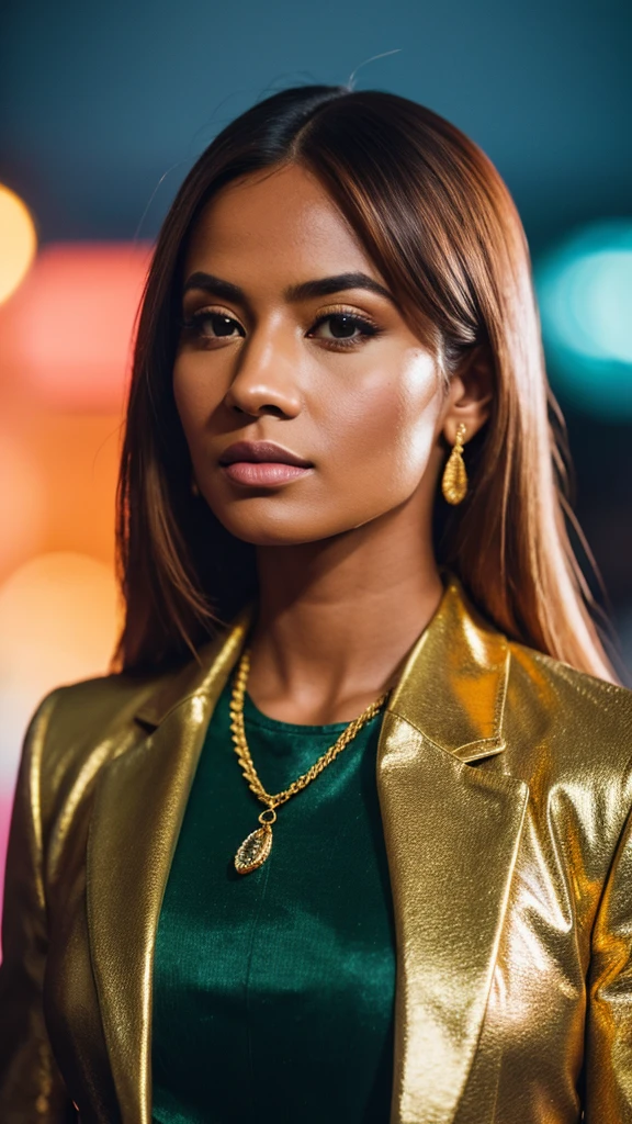 women with 'Gucci gold diamonds , 4:3, photo 12k resolution hash flash lighting, shot on ALEXA 65, Velvia 100 , underexposed, Voigtlnder Nokton 50mm f1.1, in the style of Martin Nikon Z 8 with Zoom Lens | with 24-120mm
Motion