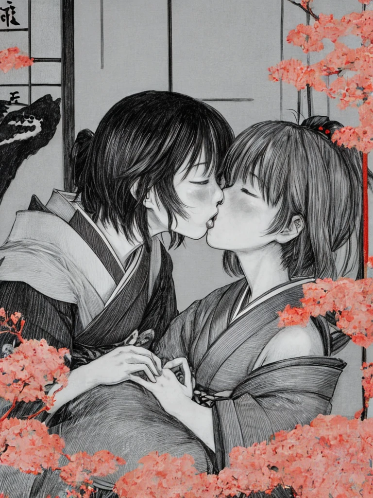 Japanese kissing