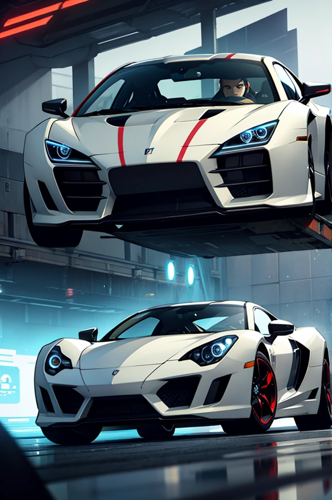futuristic car