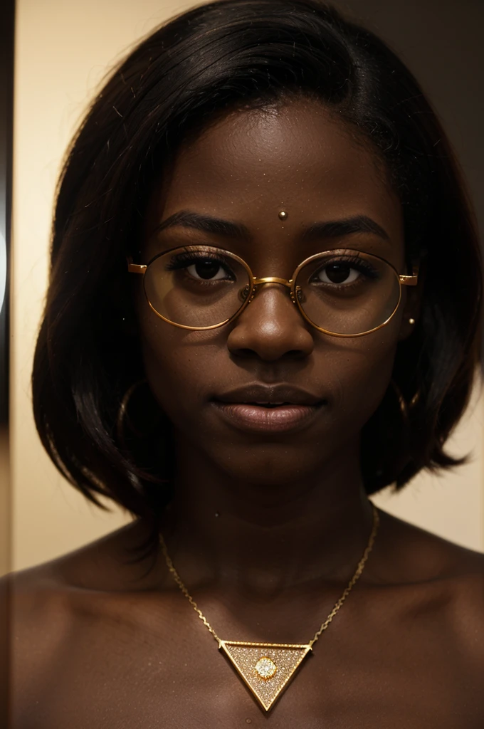 young black men and woman with gold diamonds glasses , 4:3, photo 12k resolution hash flash lighting, shot on ALEXA 65, Velvia 100 , underexposed, Voigtlnder Nokton 50mm f1.1, in the style of Martin Nikon Z 8 with Zoom Lens | with 24-120mm