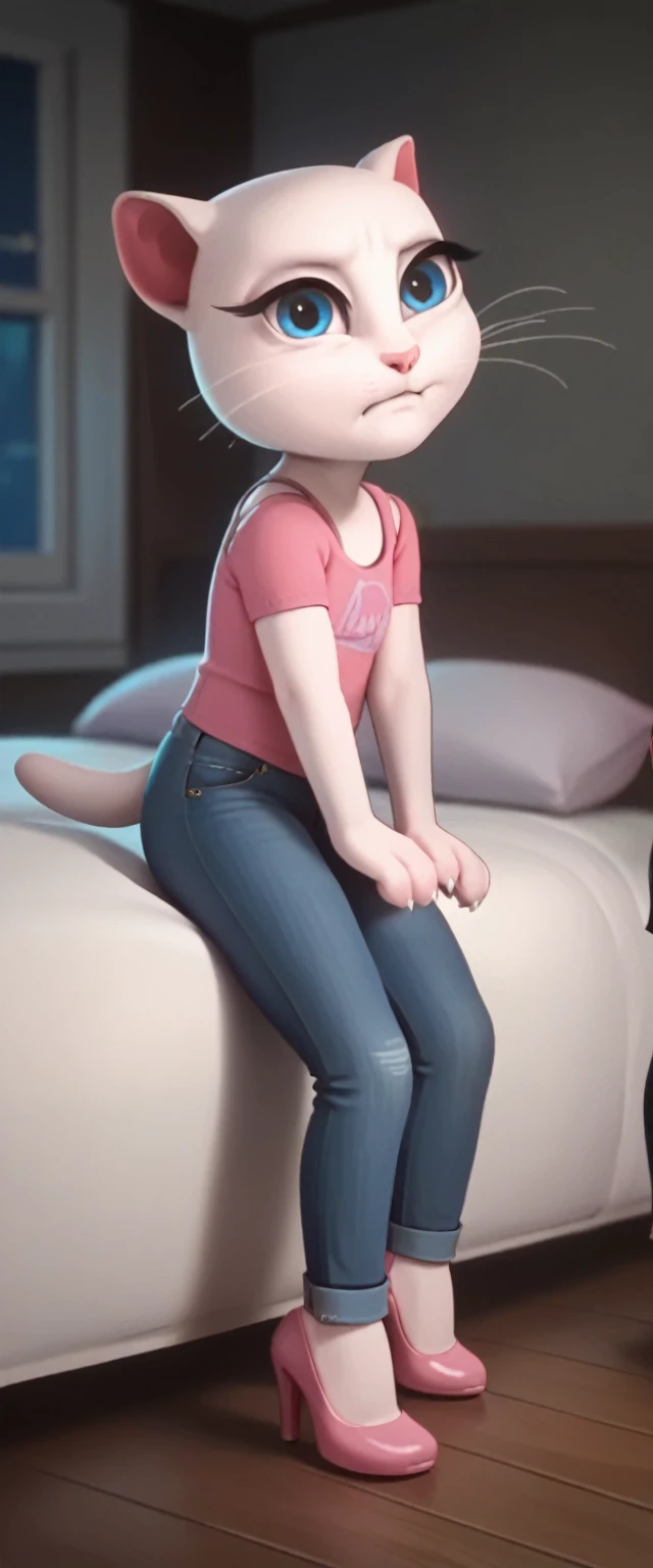 sam, blue eyes, brown hair, 3d, room, sam from samsung, mole, realistic hair, wrist watch, cowgirl sex position, slim, hair behind ear, happy ahegao