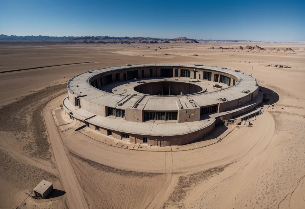  Secret military technology base in the middle of the United States desert 