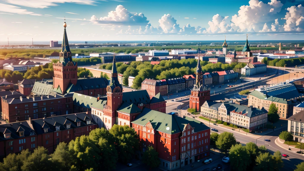 Desktop wallpaper, daytime Russian city , and computer games