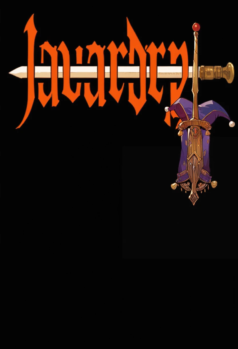 Sword in the logo, Antique jester's hat