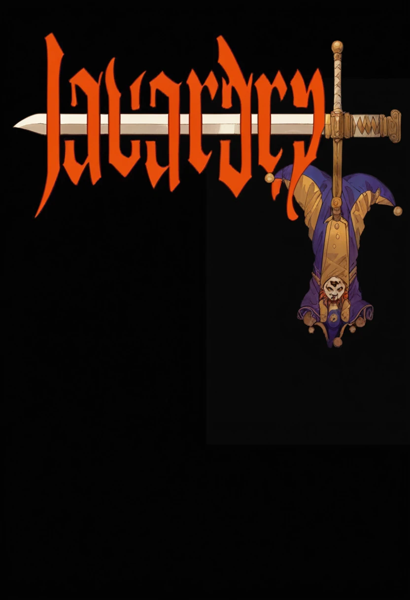 Sword in the logo, Antique jester's hat