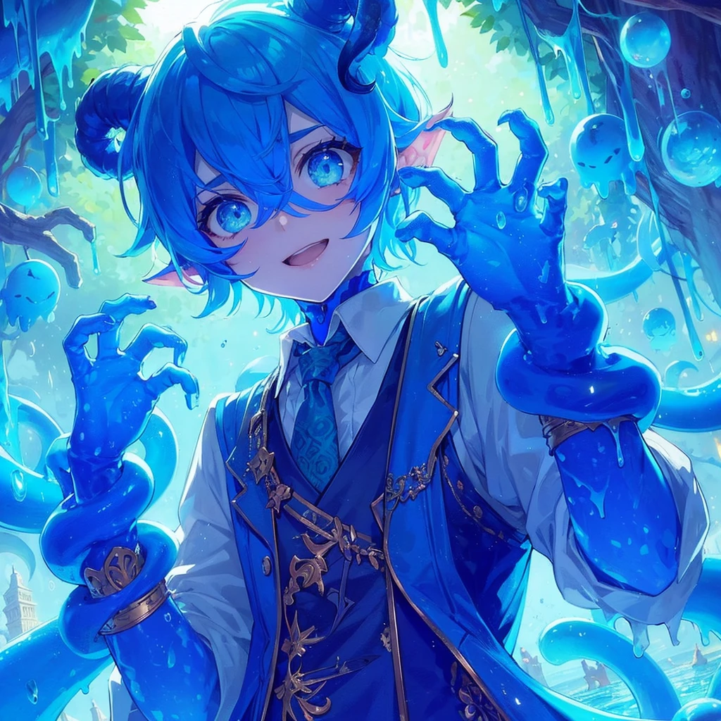 Wearing a servant outfit