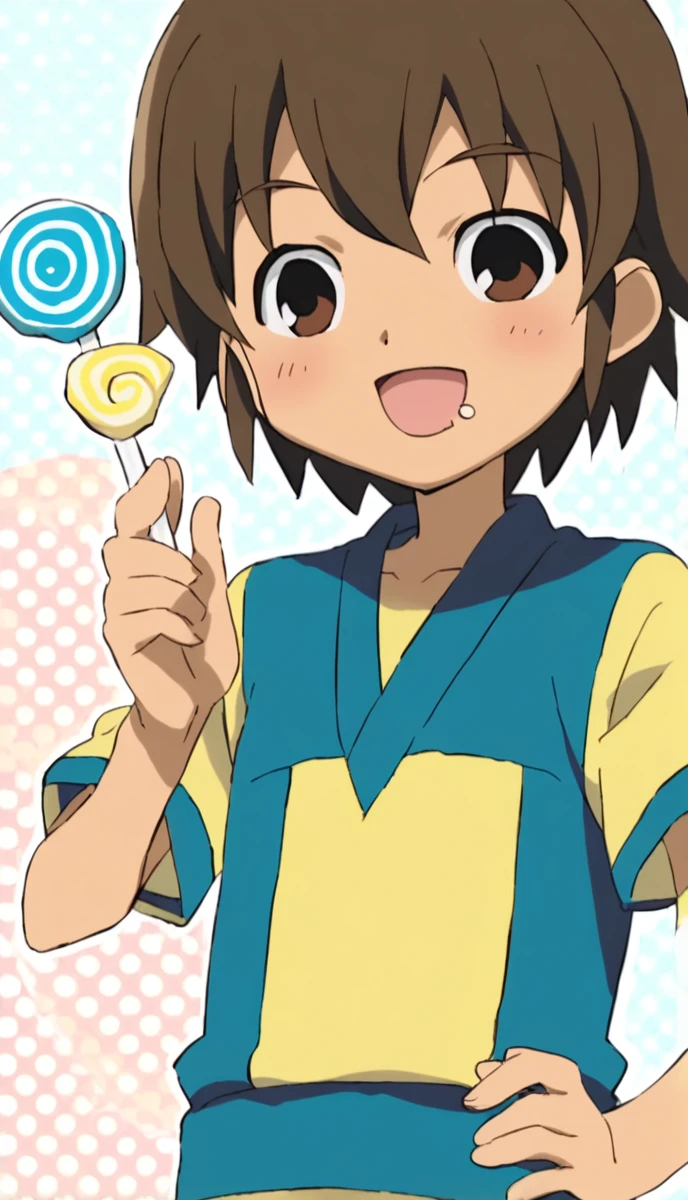 sauce_anime, 1peopleの男の子, Handa Shinichi, Brown Hair, Brown eyes, , Pause, smile, ((in)), looking at iniewer, sauce_anime, 1peopleの男の子, Handa Shinichi, Brown Hair, Brown eyes, Pause, smile, Put your hands on your hips, View your viewers, anime, 一peopleの男の子, Handa Shinichi, Brown Hair, Brown eyes, night、stop temporarily,cotton candy (background, ・色とりどりの花火が夏祭り会場のnight空を彩る. ・Fireworks soar high into the sky、night空を彩る. ・The summer festival scene is depicted with a focus on boys.. ●屋台や屋台が並んinいます, そしてpeople々は楽しんinいるようinす. ), (people, A man wearing a yukata stands under fireworks. Late teens to early twenties, -A man has a huge piece of cotton candy in her hand. ), (Four fingers and thumb:1.3), (cotton candy, ・((The man is holding her face size over cotton candy:1.3), (massive size cotton candy:1.5)). ・cotton candyは真っ白inふわふわ, It smells sweet when you put it in your mouth. ), Open your mouth:1.25, (expression, ・The man is eating cotton candy with relish. The boy has a smile of satisfaction on his face.. ),Blue yukata
