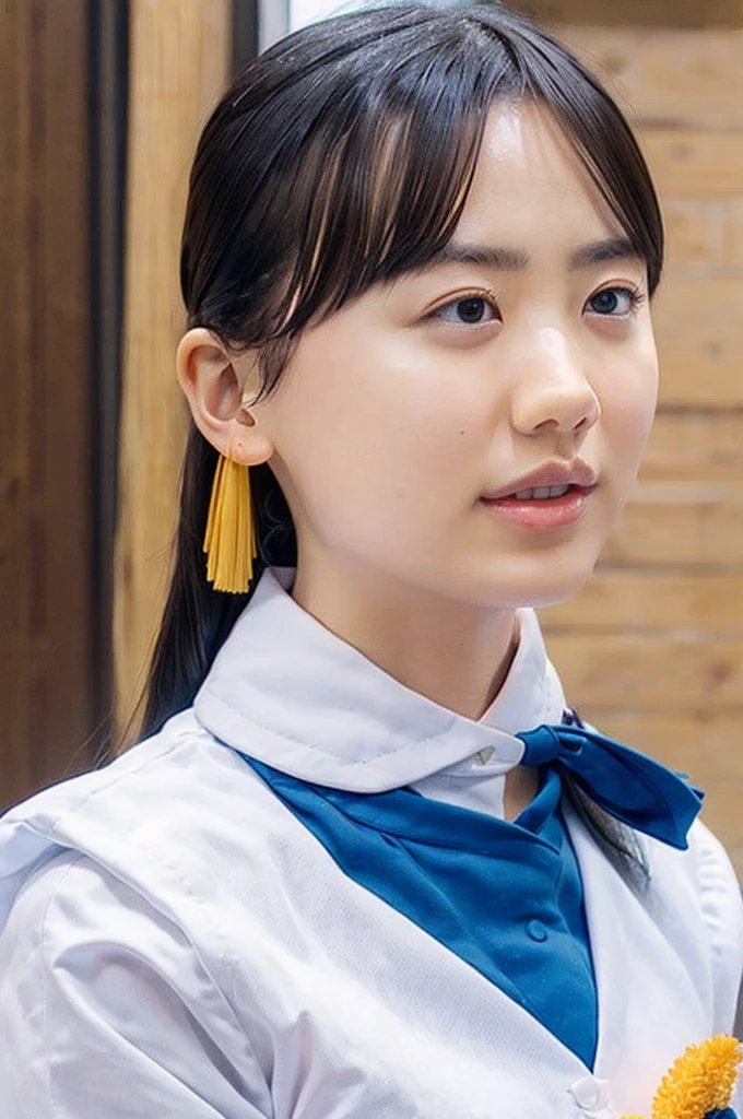 summer、On the way to school、Sailor suit、(upper body shot)