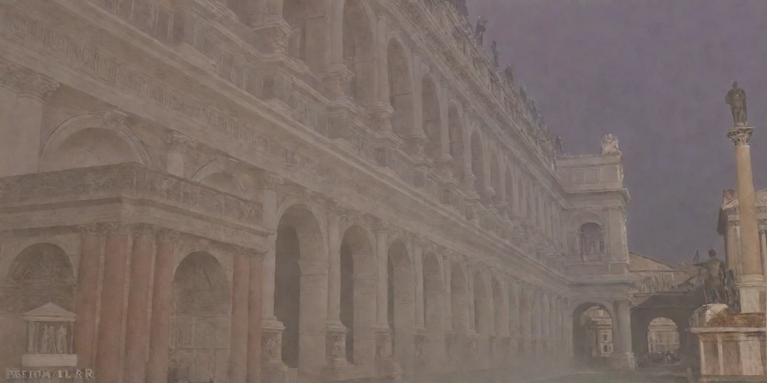 people are standing in front of a building with a fountain, pantheon, roman architecture, rome, on a great neoclassical square, in a city with a rich history, surrealistic roman architecture, roman monuments, old roman style, by Pogus Caesar, roma, ancient roman style, eternal city, many columns, neoclassical architecture, roman columns