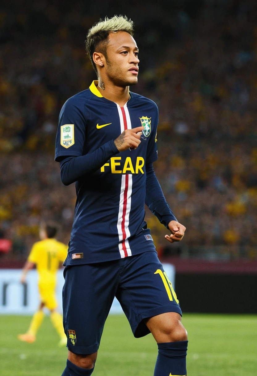 Neymar in the FFA uniform
