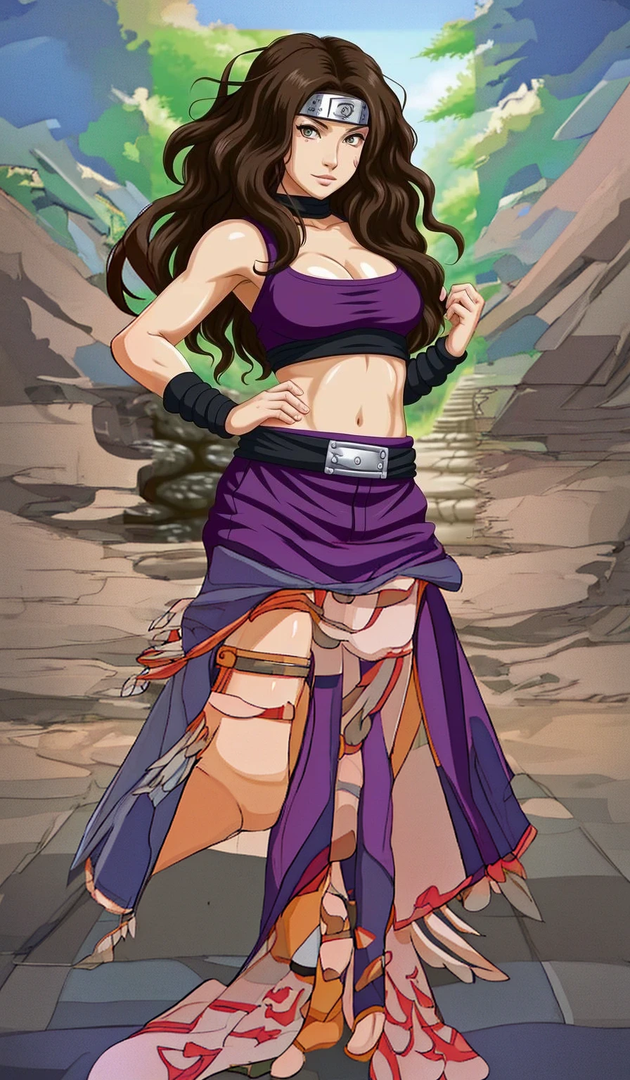 Make her full body with nice body