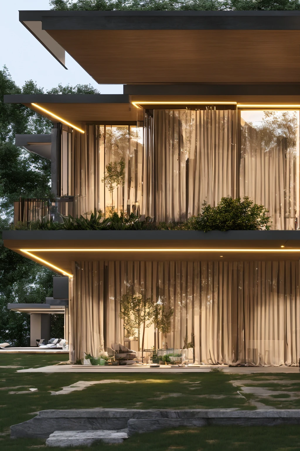 gdmext luxury modern house