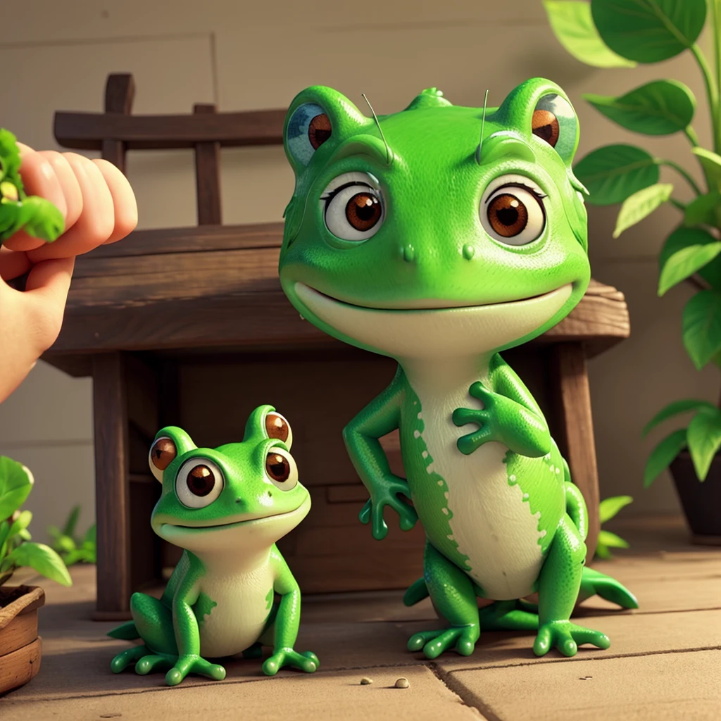 frog with big eyes