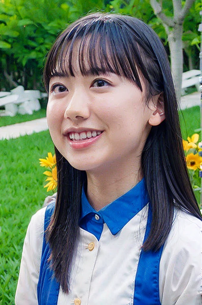summer、On the way to school、Idol Costumes、(upper body shot)