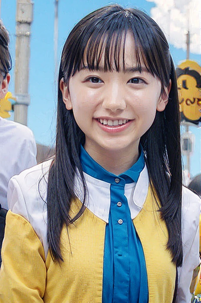 summer、On the way to school、Idol Costumes、(upper body shot)