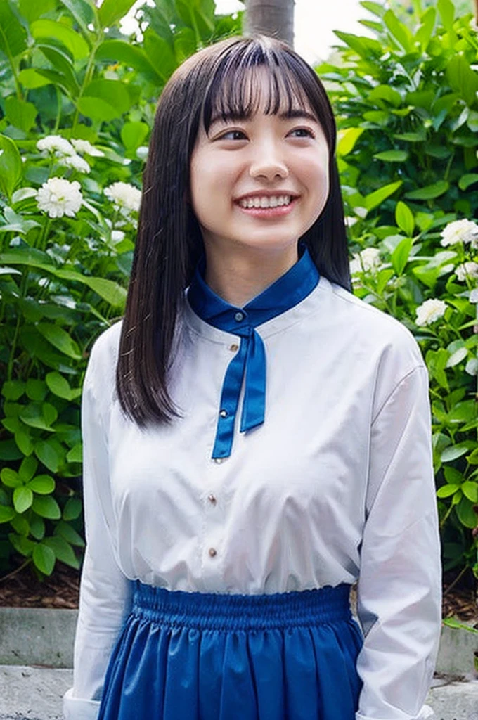 summer、On the way to school、Idol Costumes、(upper body shot)