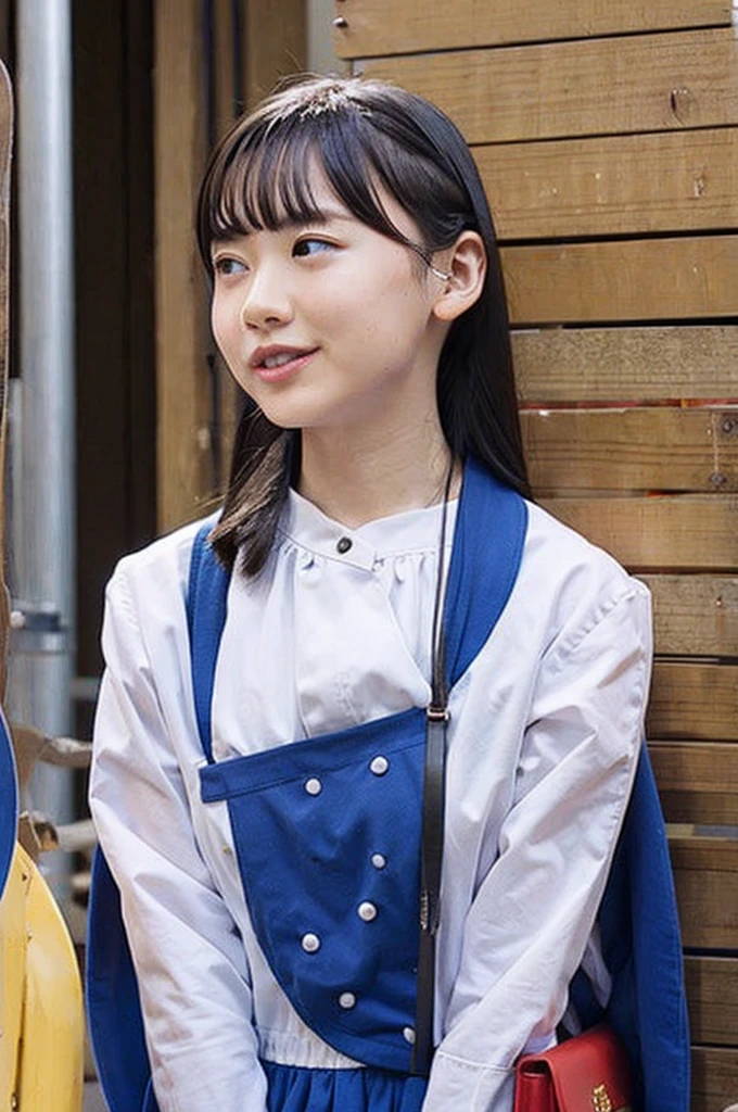 summer、On the way to school、Idol Costumes、(upper body shot)