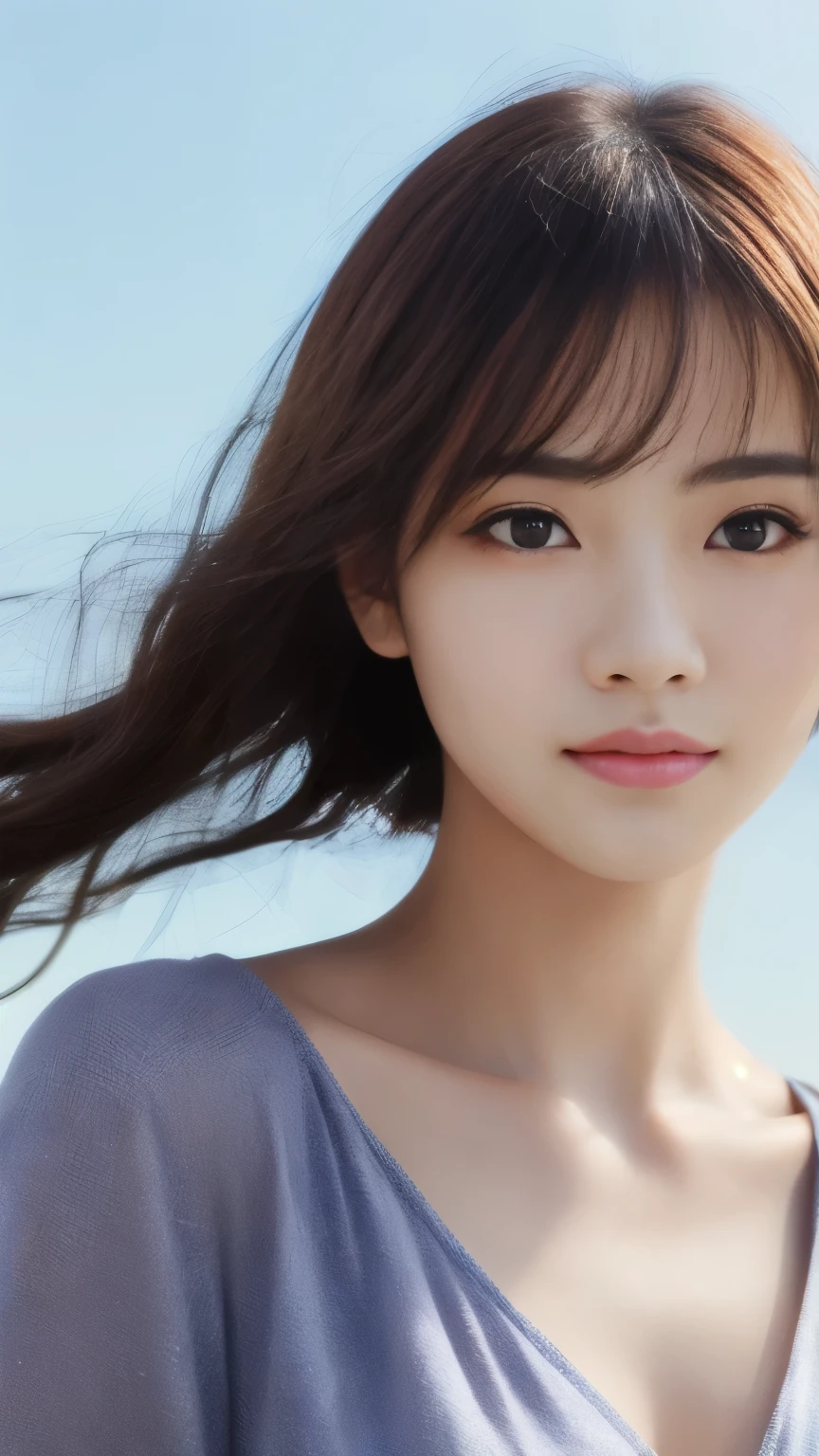 (One girl:1.3), alone, (((Very Detailed face)))), ((Very detailed目と顔)))), beautifulディテールの目, Body parts__, Official Art, Unified 8k wallpaper, Very detailed, beautiful and beautiful, beautiful, masterpiece, 最high quality, original, masterpiece, Ultra HD Photos, 最high quality, Ultra-high resolution, Realistic realism, sunlight, Full body portrait, Great beauty, Dynamic pose, Delicate face, Vivid eyes, (from the front), She's a pretty warrior,, Very detailed都市の屋根の背景, rooftop, Overlooking the city, Detailed face, No makeup, Camisole and miniskirt, nice, milky, Very detailed肌, Realistic skin detail, Pores are visible, Clear focus, Volumetric Fog, 8K Ultra HD, Digital SLR, high quality, Film Grain, Fair skin, Photographic realism, Lomography, Future dystopian megalopolis, translucent