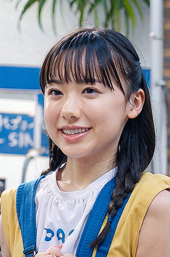 summer、On the way to school、(upper body shot), sportswear
