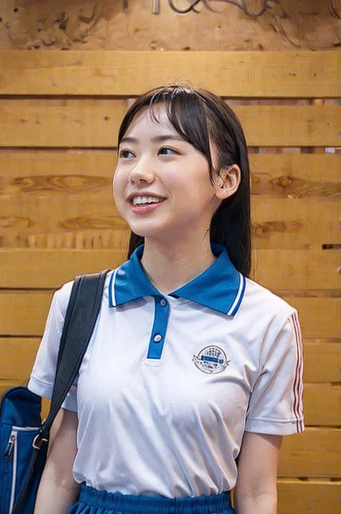 summer、On the way to school、(upper body shot), sportswear