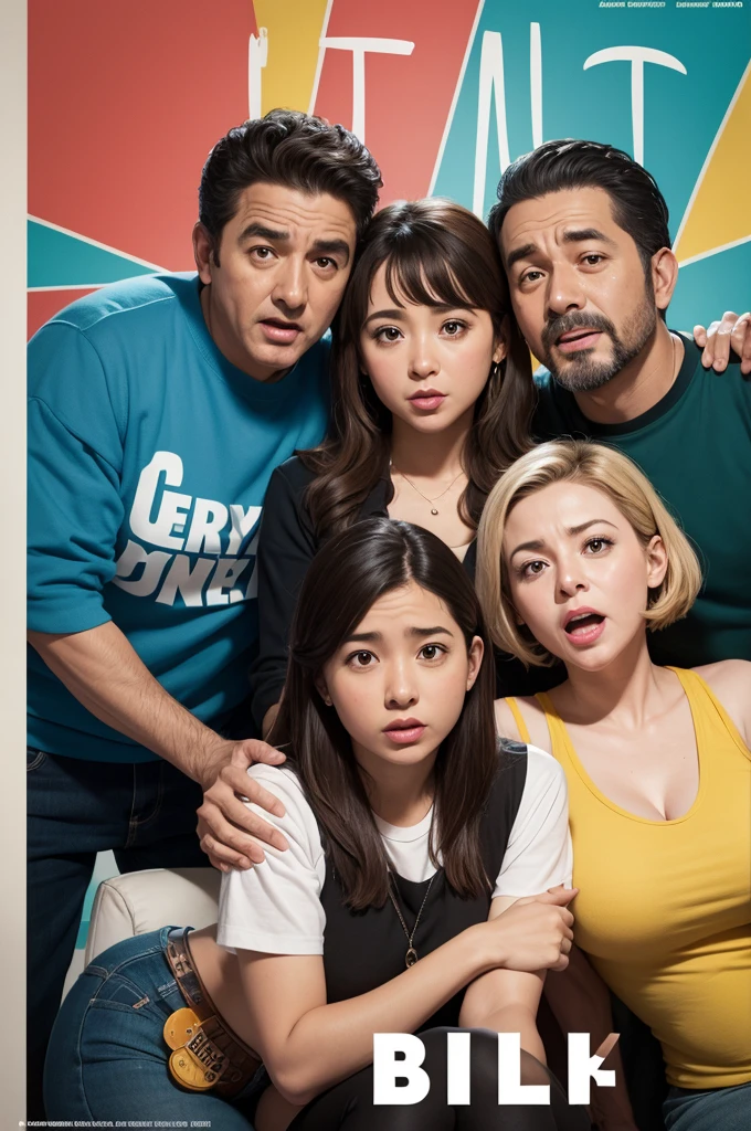 Make a sitcom poster with the title: It had to be from Cambuí