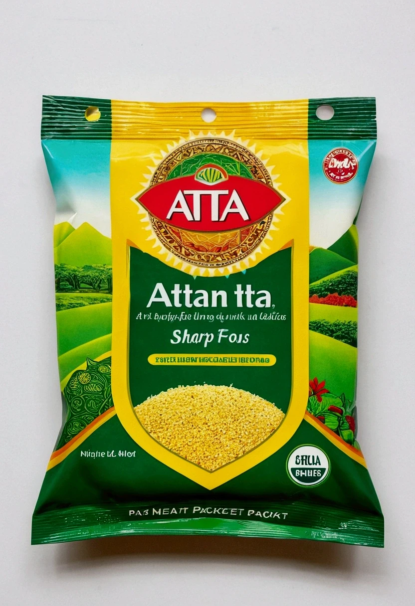 Atta packet pouch