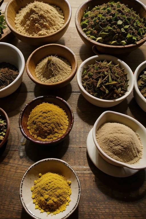 photos of Indonesian herbs and spices