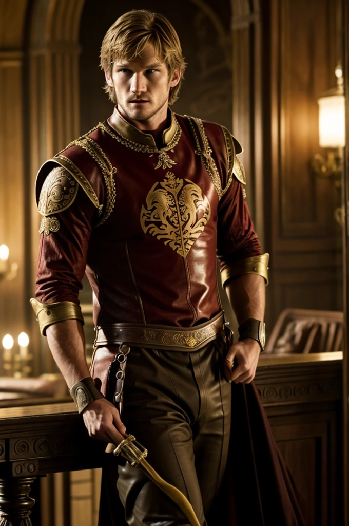 alex pettyfer being lannister 
